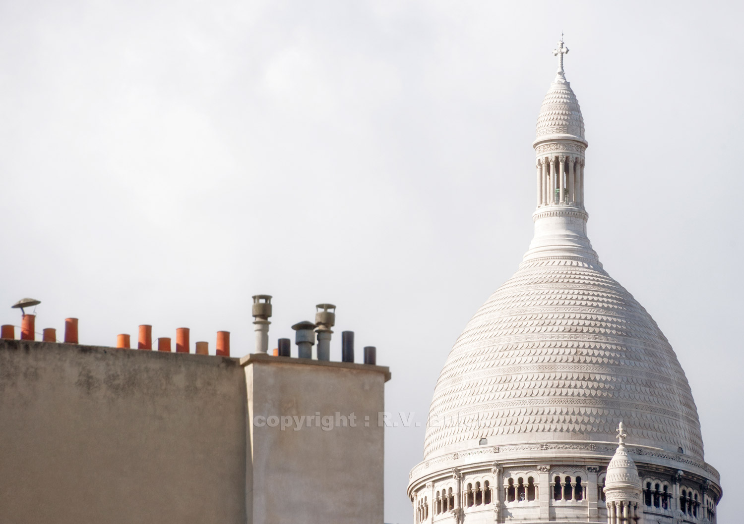 Paris, Sacré Coeur.  ©  R.V. Bulck